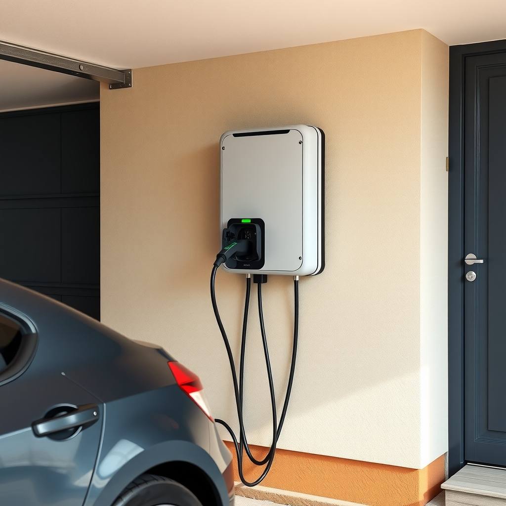 installation de borne de recharge à Lingolsheim (illustration)