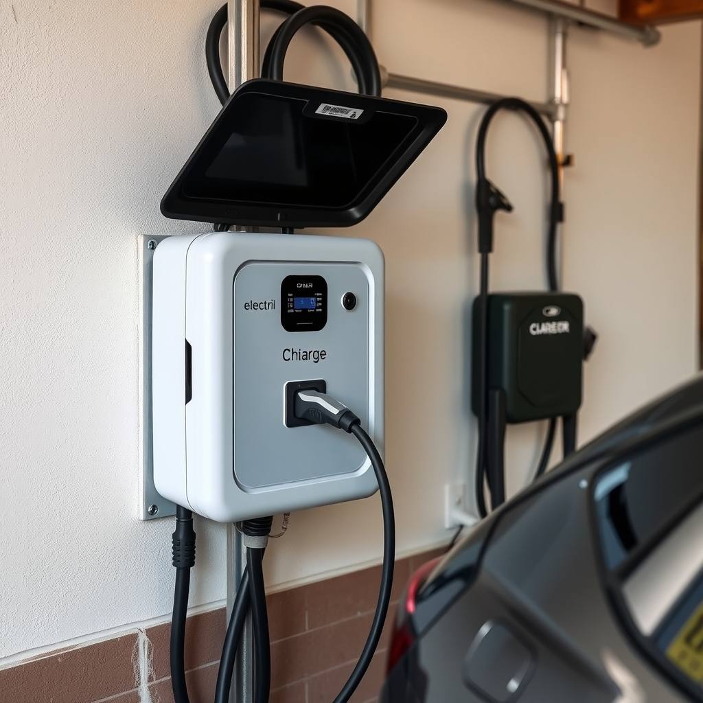 installation de borne de recharge à Lingolsheim (illustration)
