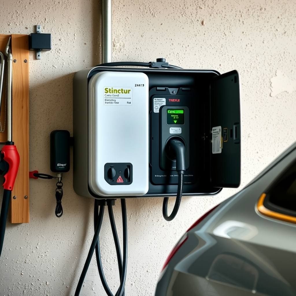 installation de borne de recharge à Schiltigheim (illustration)