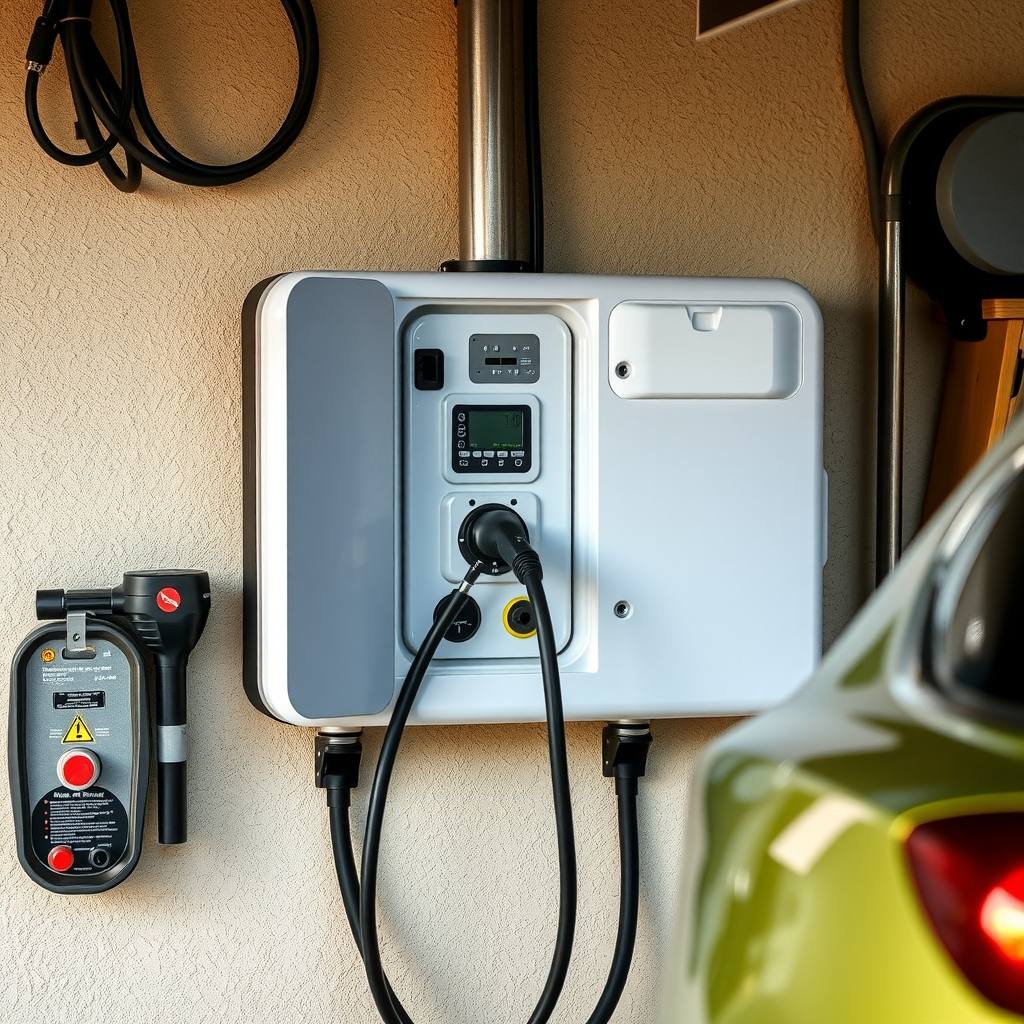 installation de borne de recharge à Strasbourg (illustration)